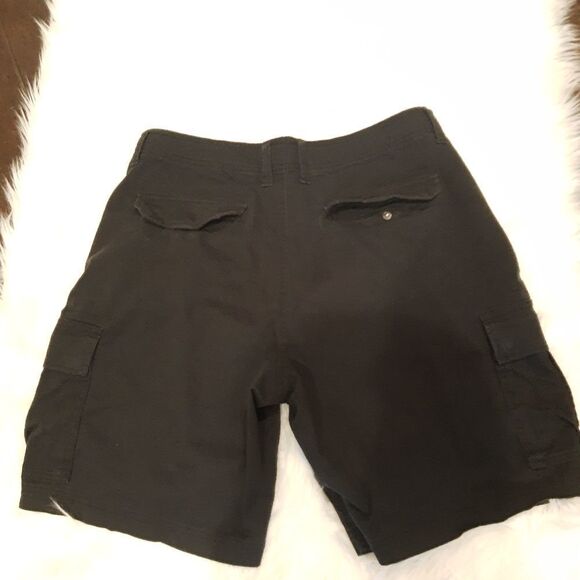 𝅺GEORGE Black Cargo Shorts size 36 - Picture 5 of 8